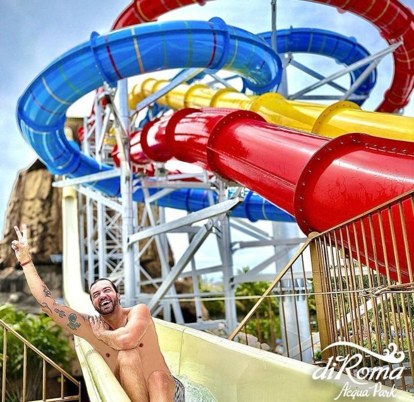 Spazzio Diroma Com Acesso Ao Acqua Park - Temporada Cn Adriele Caldas Novas Bagian luar foto